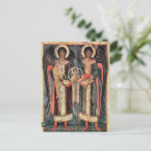 Aartsengelen Michael en Gabriel Orthodox Christeli Briefkaart (Staand voorkant)
