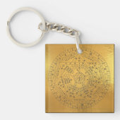 Aartsengelen Seal, God Seal, Sigillum Dei Aemeth Sleutelhanger (voorkant)