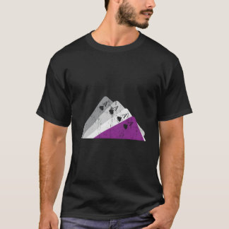 Aas Aualiteit Pride Lgbtqia Speelkaarten Ace Aual T-shirt