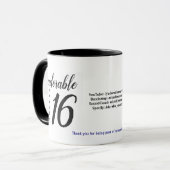 AA's Keep It Simple Coffee Mug (Devant gauche)