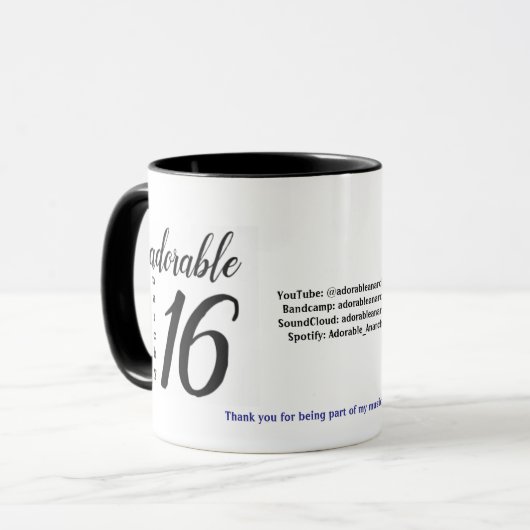 AA's Keep It Simple Coffee Mug (Devant gauche)