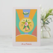 Aas van Pentacles (Staand voorkant)