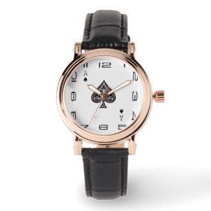 aas van spade lederen horloge