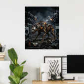 Aaseter Hyena Roedel Poster (Thuiskantoor)