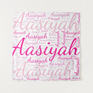 Aasiyah, Namen Zonder Grenzen. Wandkleed