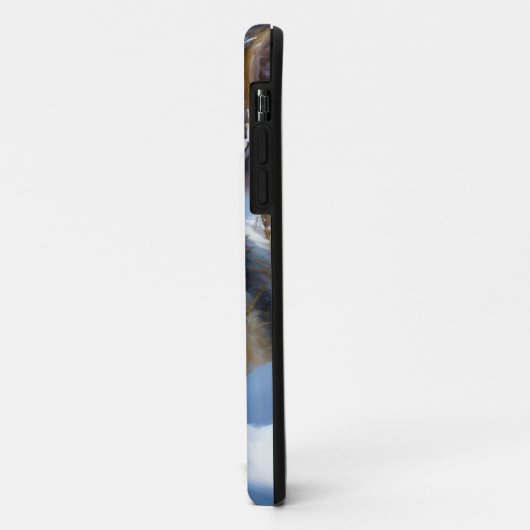 Aaskan Malamute liet het sneeuwen Kerstmis Case-Mate iPhone Case (Achterkant/links)