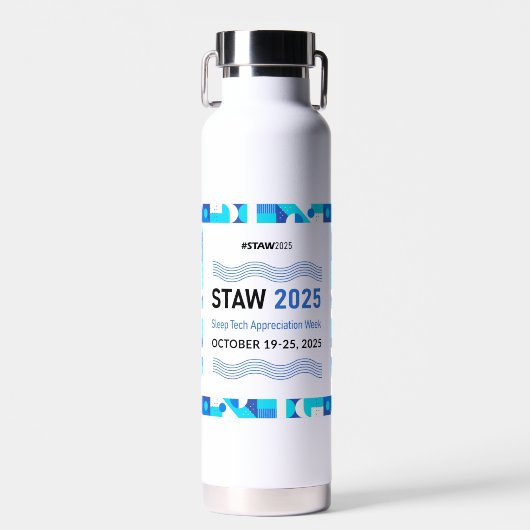 AAST 2025 STAW Water Bottle Waterfles (Voorkant)