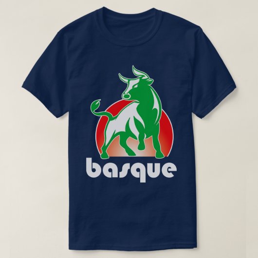 Aatxe De Baskische Stier Baskisch ontwerp Baskisch T-shirt (Design voorkant)