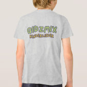 Ab auf die Skaterbahn Tri-Blend Shirt (Achterkant)