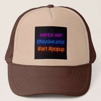 AB/EX Pop-Up Trucker Hat Pet