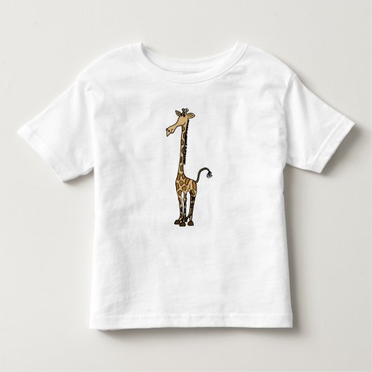 AB- Funky Cute Giraffe Cartoon Shirt (Voorkant)