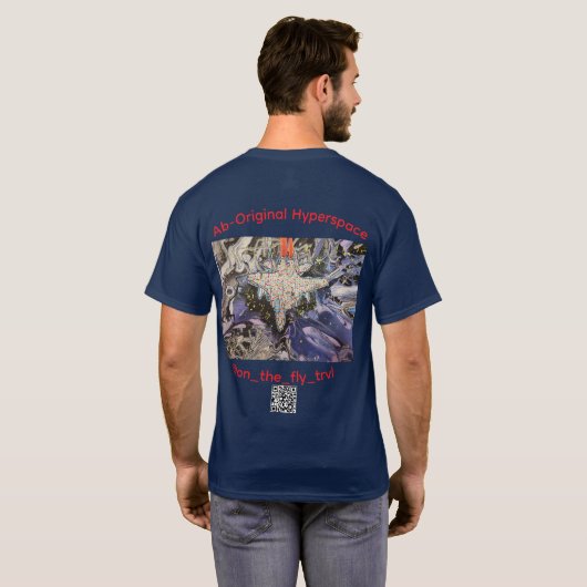 Ab-Original Hyperspace T-Shirt- Men's T-shirt (Achterkant volledig)