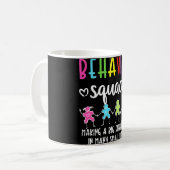 Aba Behavior Squad Applied Behavig Analysis Crew Koffiemok (Voorkant links)