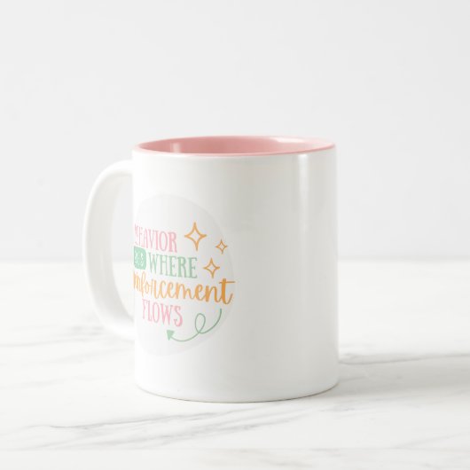 ABA Mug, Mug Analyste du comportement, cadeau ABA (Devant gauche)