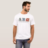 ABA-tekst T-shirt (Voorkant volledig)