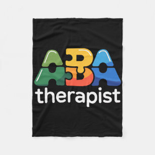 Aba-therapie Applied Behavior Analysis-analist Aba Fleece Deken