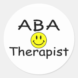 ABA Therapist Ronde Sticker
