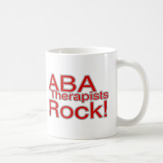 ABA Therapists Rock (Red) Koffiemok