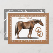 Abaco Barb Briefkaart (Voorkant / Achterkant)