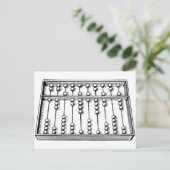 Abacus Briefkaart (Staand voorkant)