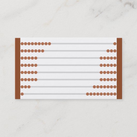 Abacus Design Visitekaartje (Voorkant)