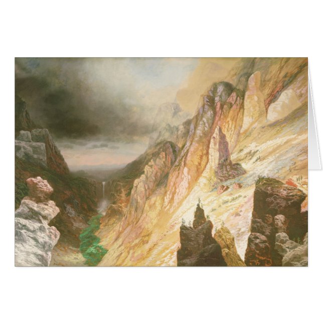 Abaissez les automnes, canyon grand du Yellowstone (Devant horizontal)