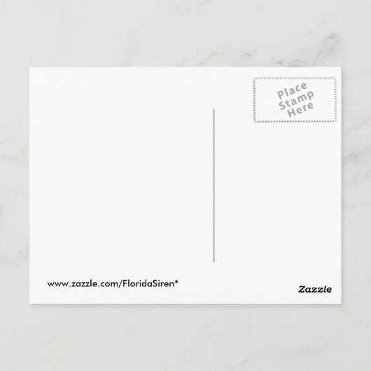 Abalone Briefkaart (Achterkant)