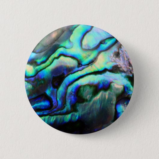 Abalone detail van Paua Ronde Button 5,7 Cm (Voorkant)