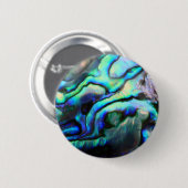 Abalone detail van Paua Ronde Button 5,7 Cm (Voorkant /achterkant)