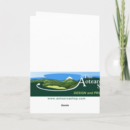 Abalone Dove and Fish Bladwijzer Notecard Kaart (Achterkant)