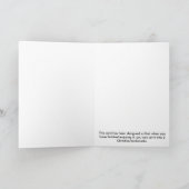 Abalone Dove et Signet de poisson Carte pour notes (Intérieur)