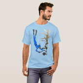 Abalone-duiker, , met Kelp T-shirt (Voorkant volledig)
