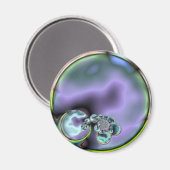 Abalone Look Magnet Abstrait (Recto/Verso)