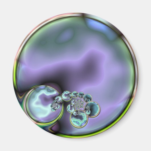 Abalone Look Magnet Abstrait (Devant)