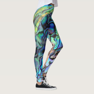 Abalone paua coque conception naturelle leggings