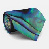 Abalone paua schelp funky stropdas (Opgerold)