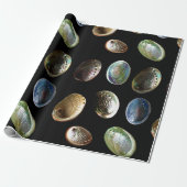 Abalone Paua Shell-kleurenassortiment Cadeaupapier (Uitgerold)