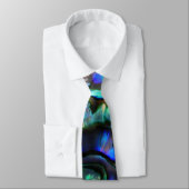 Abalone paua shell natuur design stropdas (Gebonden)