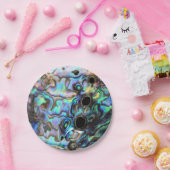 Abalone paua zeeschelp ontwerp papieren bordje (Feest)