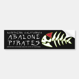 Abalone Pirates Bumpersticker