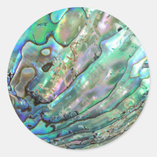 Abalone Ronde Sticker