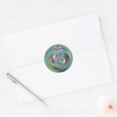Abalone Ronde Sticker (Envelop)