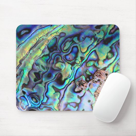 Abalone schelp mousepad muismat (Met muis)