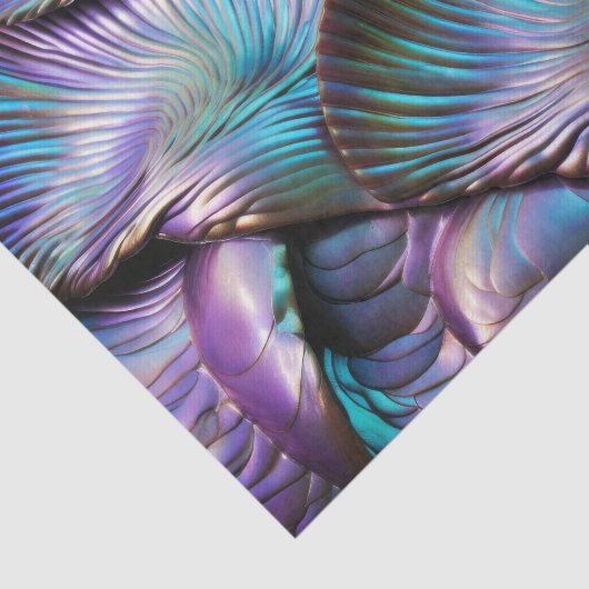 Abalone Shell Abstract Pattern Tissuepapier (Detail)