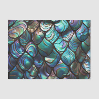 Abalone Shell Abstract Pattern Tissuepapier