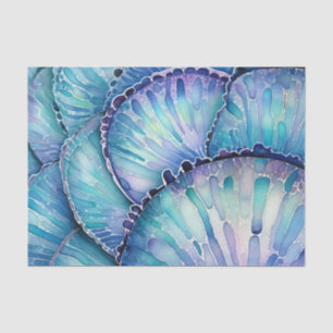 Abalone Shell Abstract Waterverf Pattern Tissuepapier