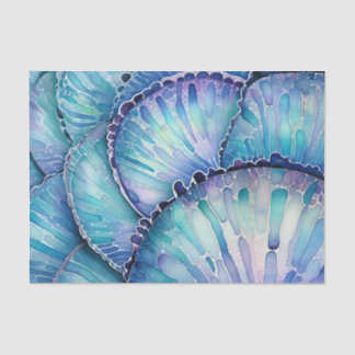 Abalone Shell Abstract Waterverf Pattern Tissuepapier