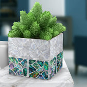 Abalone Shell en Pearl - Cellen Collage N10 Tegeltje