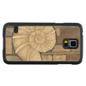 Abalone Shell Esdoorn Galaxy S5 Slim Case (Voorkant (horizontaal))