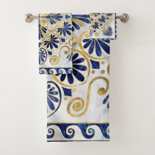 Abalone Shell et Gold de l'ornement grec